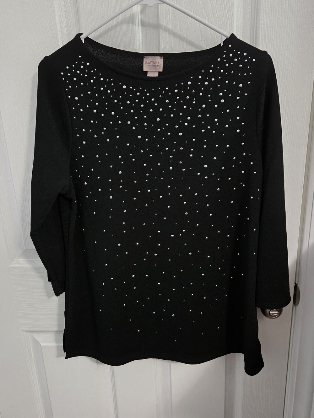 Lot Of 4 Chico's Women's Tops/Shirts/Blouses Size 1 Medium, Nice!